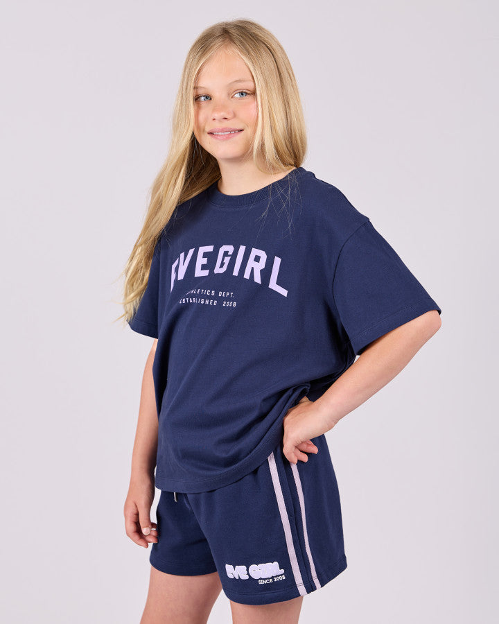 LOUNGE CLUB SHORT NAVY - TWEEN