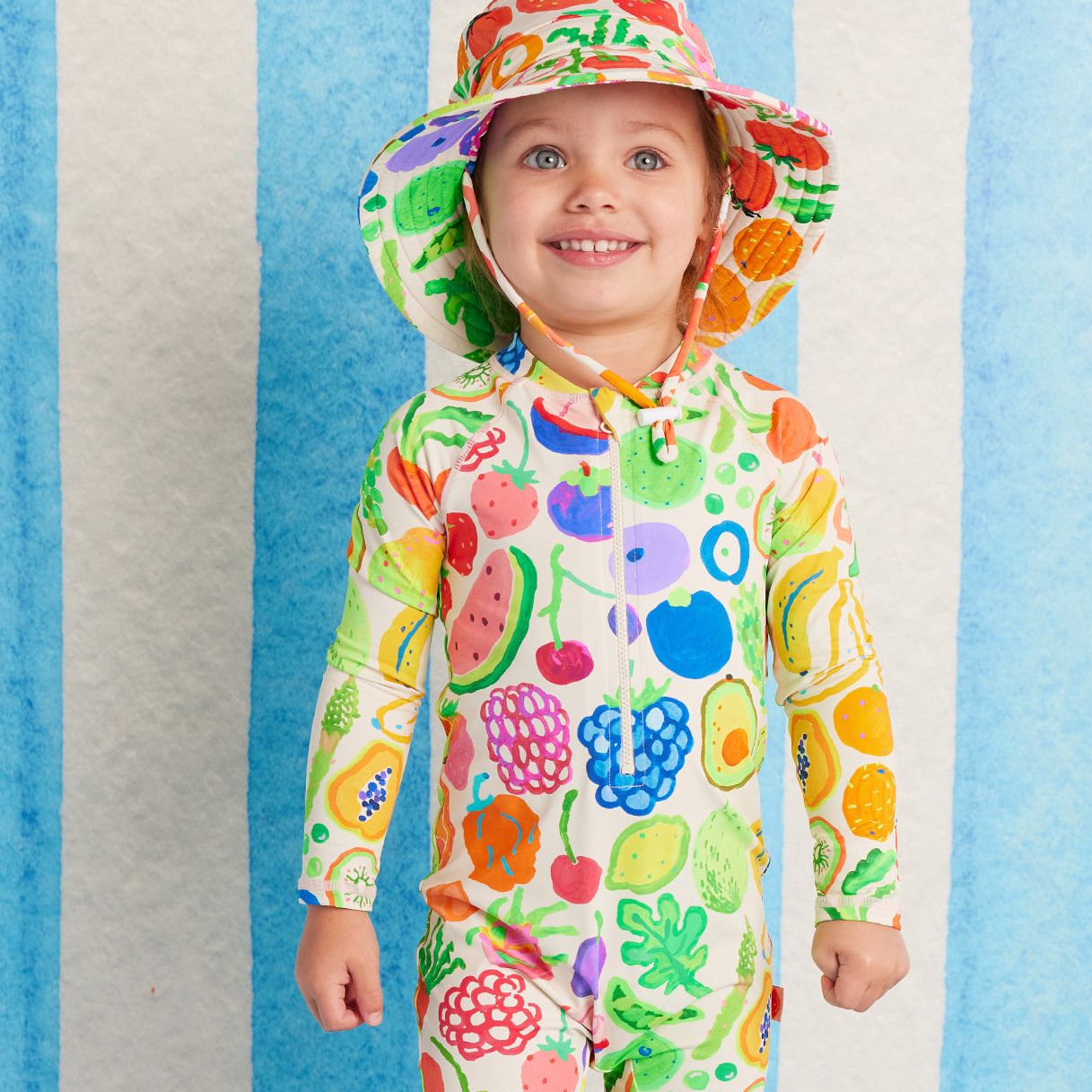 Eat The Rainbow Long Sleeve Rash Suit