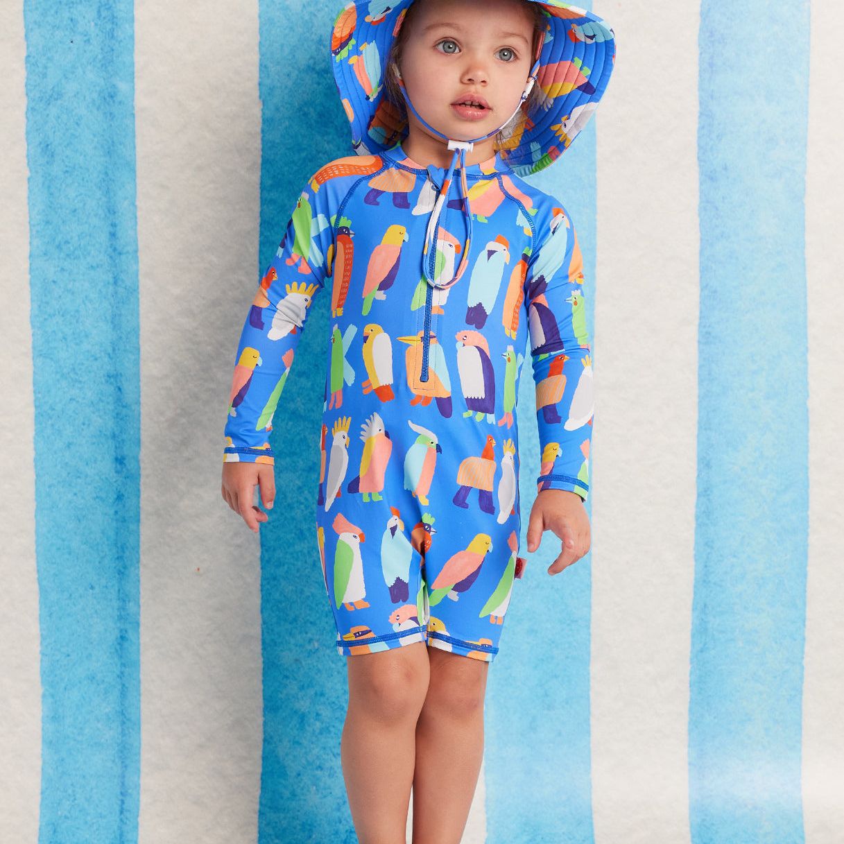 Flamin' Galahs Long Sleeve Rash Suit