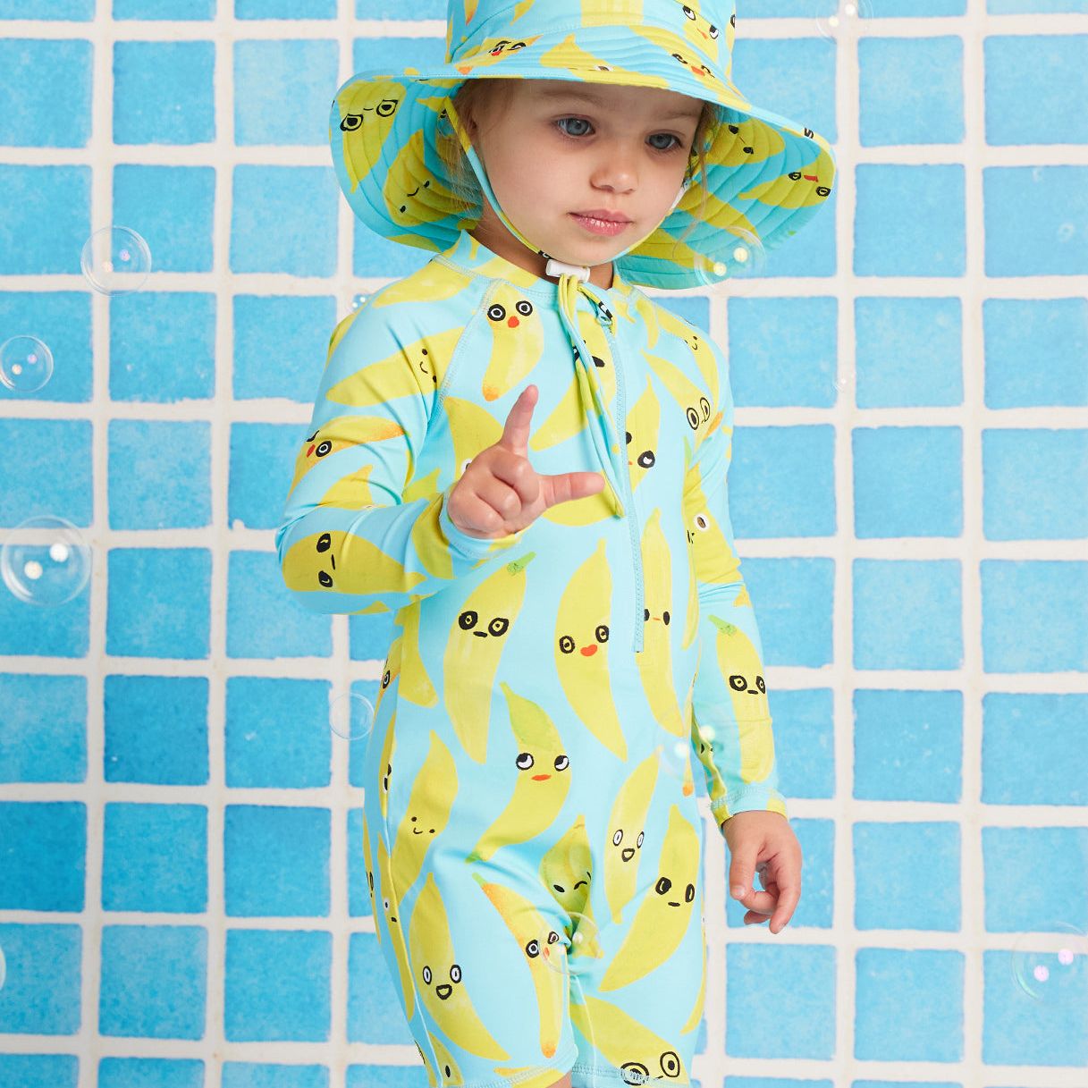 Peel Party Long Sleeve Rash Suit