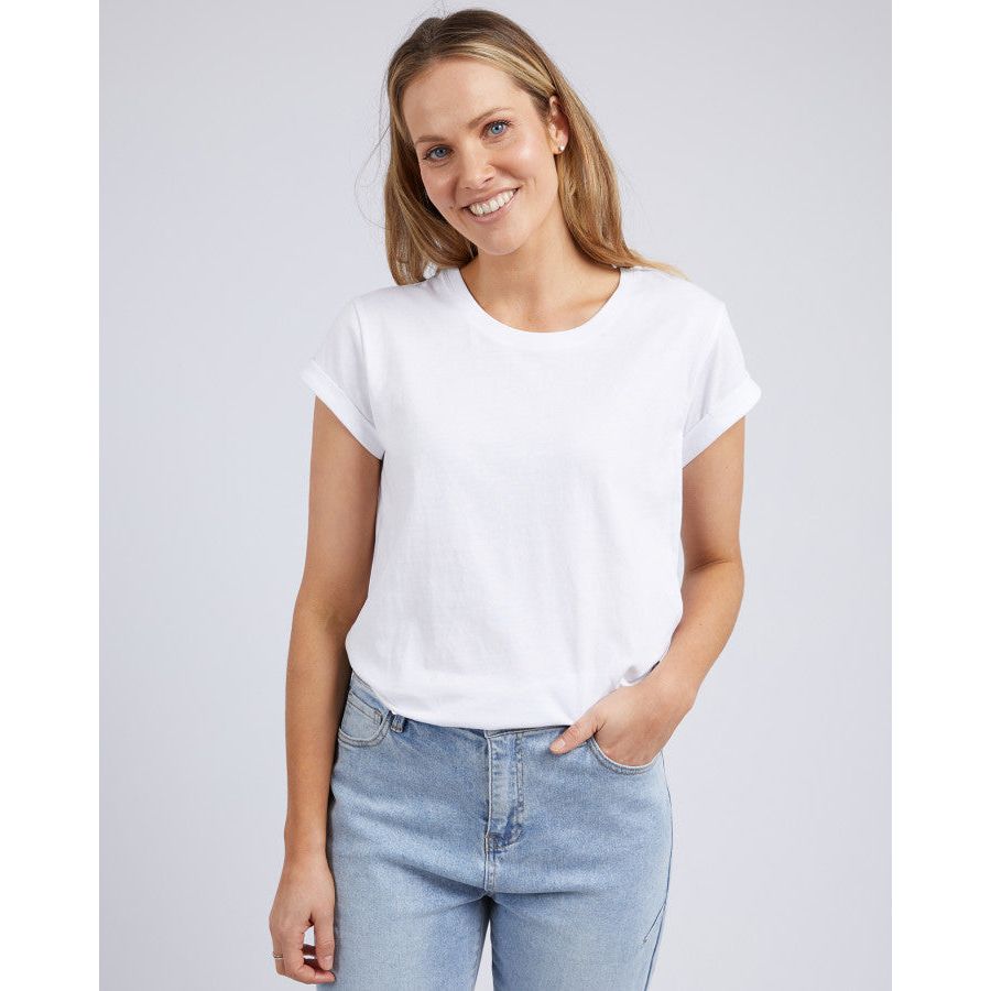 MANLY TEE - WHITE