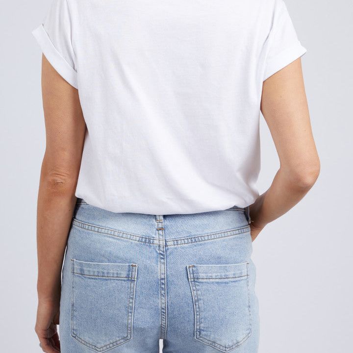 MANLY TEE - WHITE