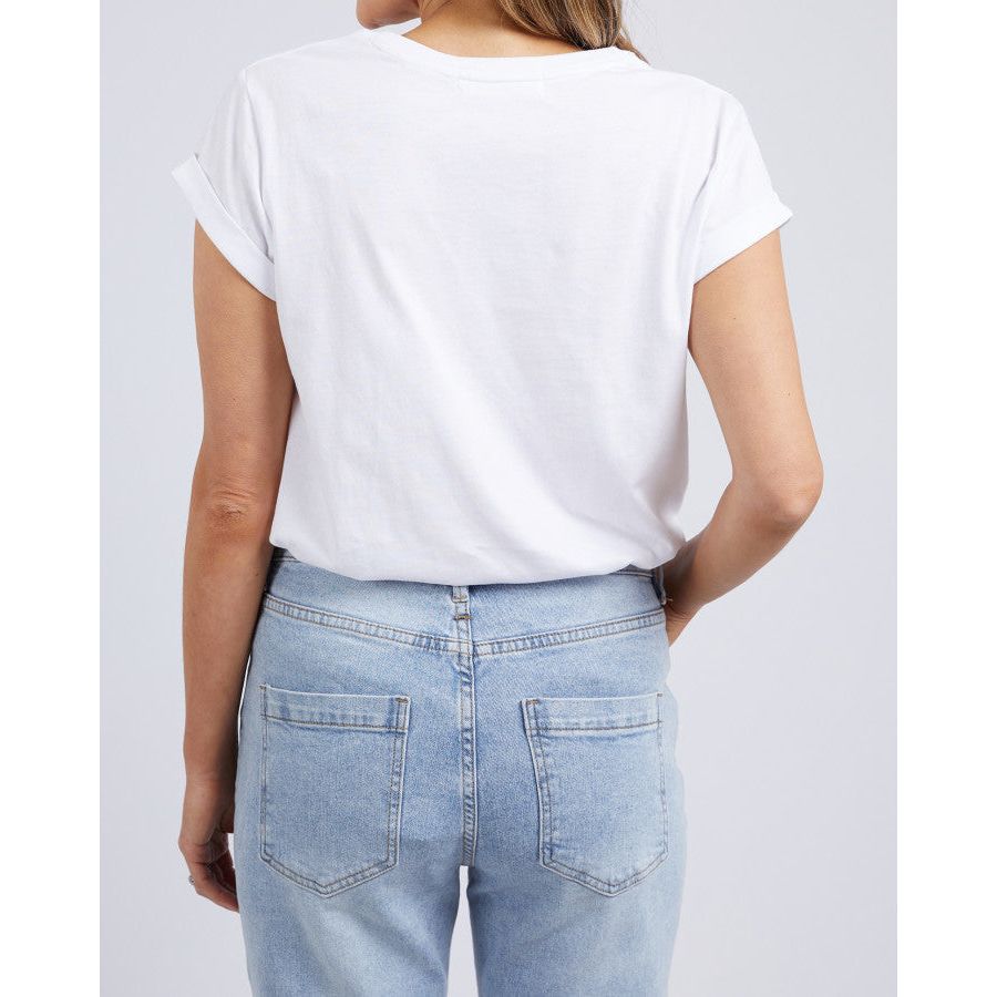 MANLY TEE - WHITE