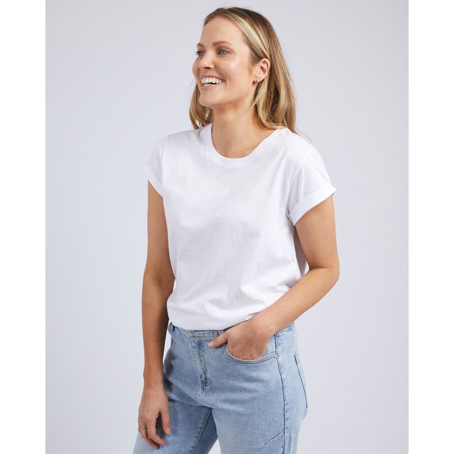 MANLY TEE - WHITE