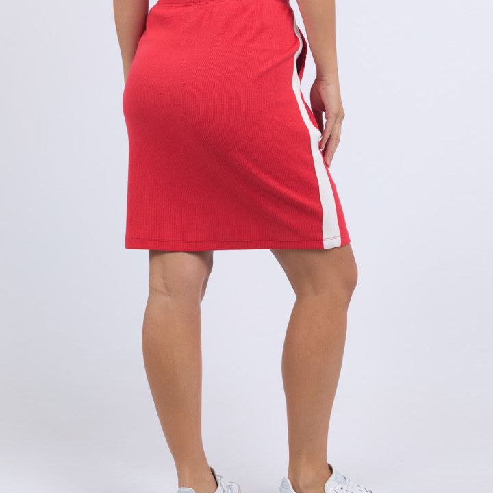 MARKET SKIRT - RED