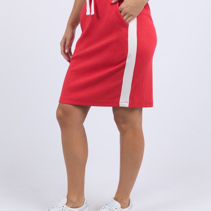 MARKET SKIRT - RED