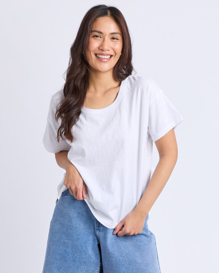 MARLEY TEE - WHITE