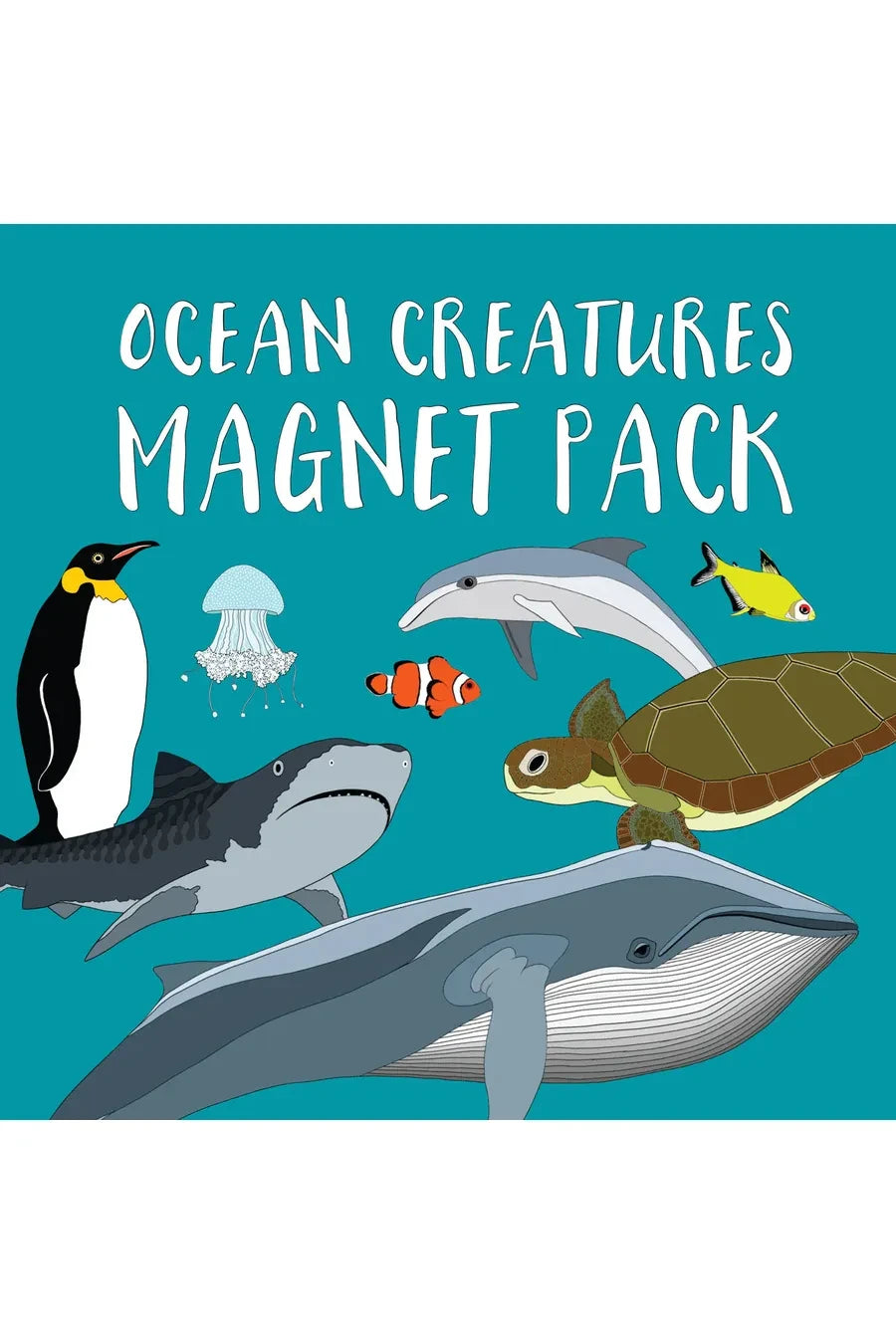 Ocean Creatures Magnet Pack