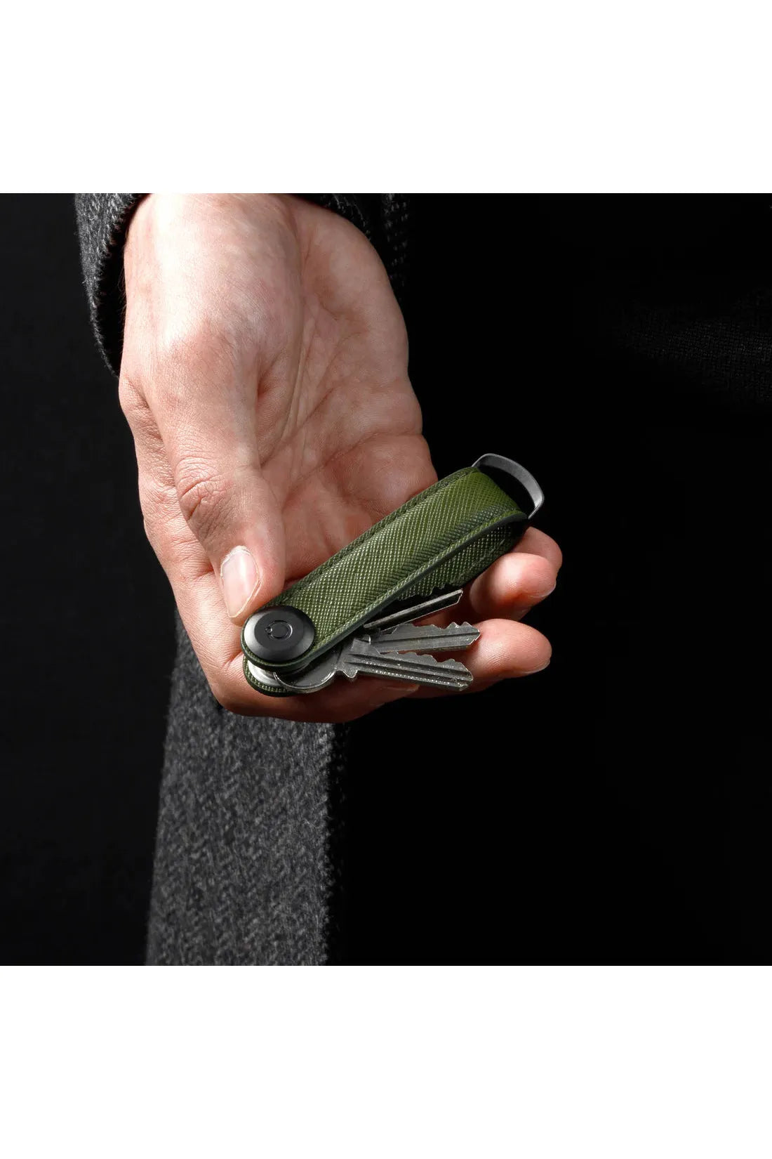 Orbitkey Saffiano Leather - Olive