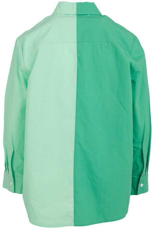 ORCHID SHIRT GREEN - TWEEN