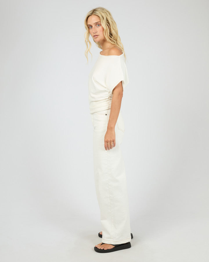 ORLA OFF THE SHOULDER TOP - VINTAGE WHITE