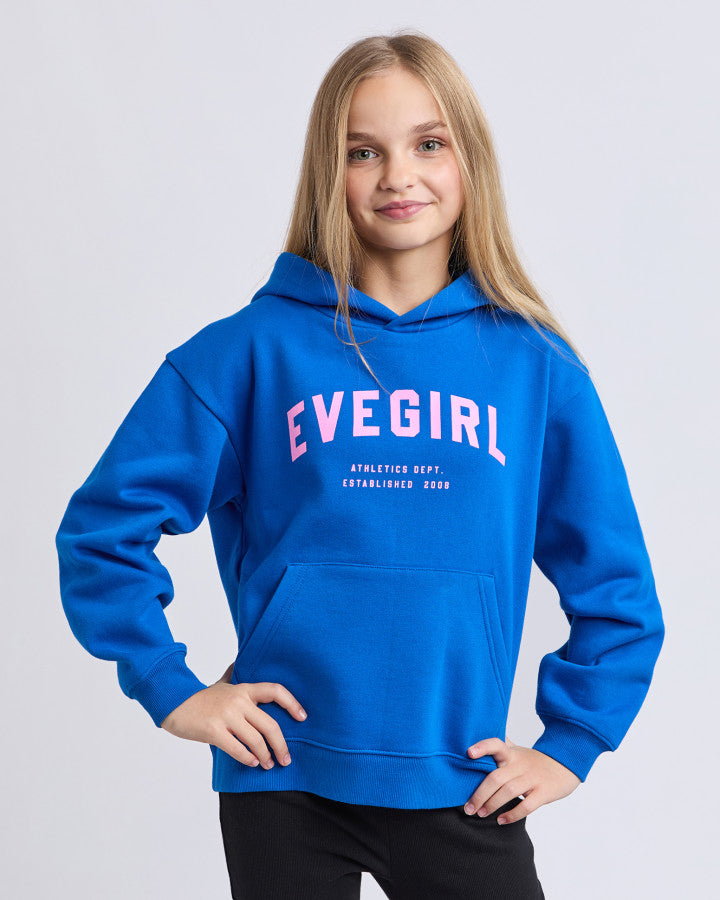 PERFORMANCE HOODIE BLUE - TWEEN
