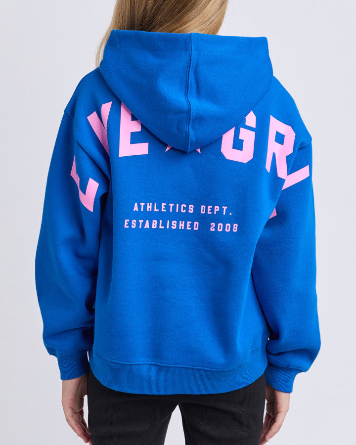 PERFORMANCE HOODIE BLUE - TWEEN