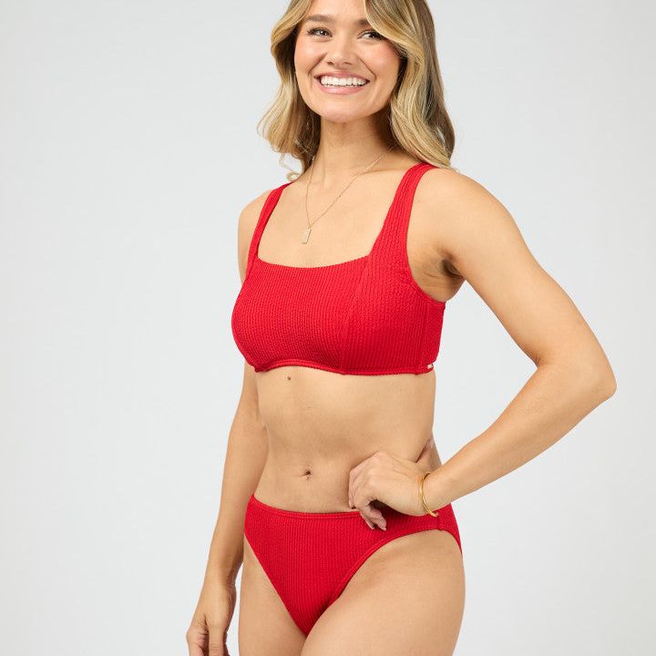 PHOENIX FULL SUPPORT BRALETTE D-DD - RED
