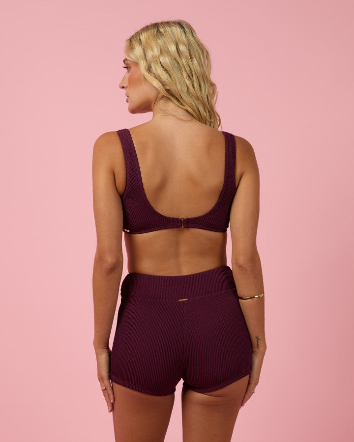 PHOENIX FULL SUPPORT BRALETTE D-DD - WINE