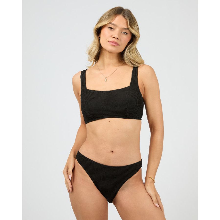 PHOENIX RIB CLASSIC PANT - BLACK