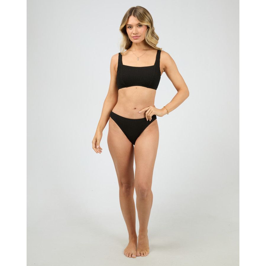 PHOENIX RIB CLASSIC PANT - BLACK