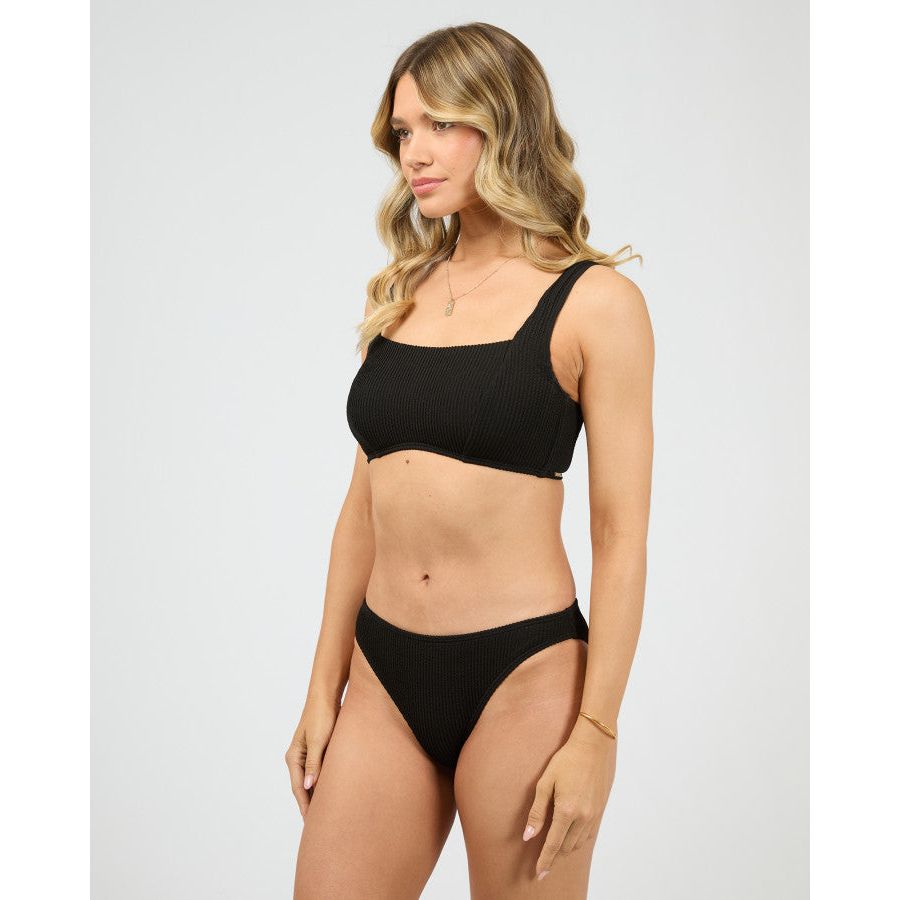 PHOENIX RIB CLASSIC PANT - BLACK