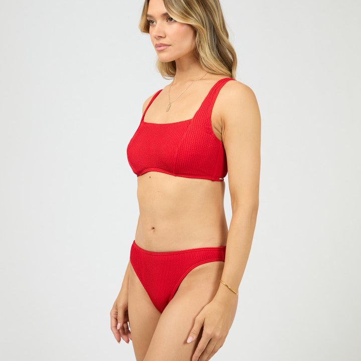 PHOENIX RIB CLASSIC PANT - RED