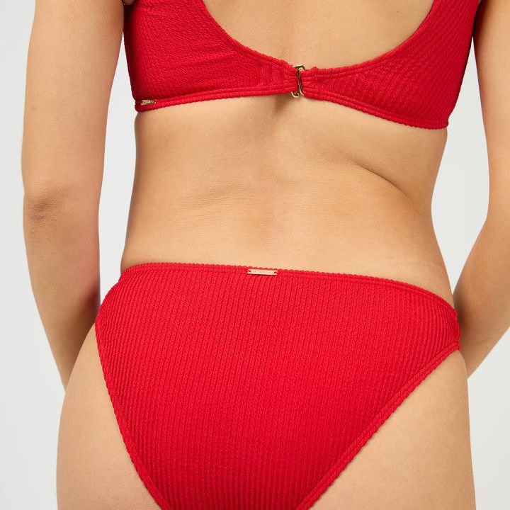 PHOENIX RIB CLASSIC PANT - RED