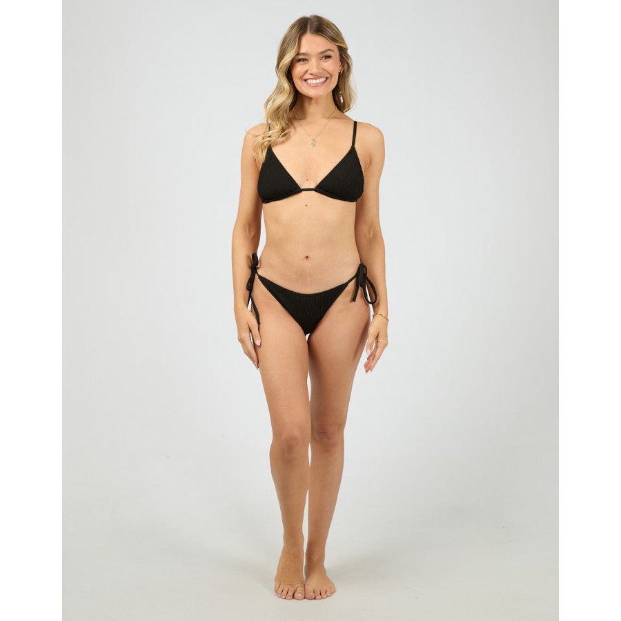 PHOENIX RIB HIGH TIE SIDE - BLACK