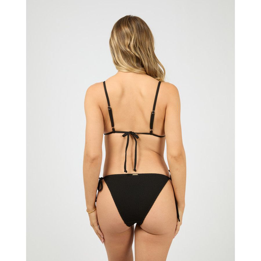 PHOENIX RIB HIGH TIE SIDE - BLACK