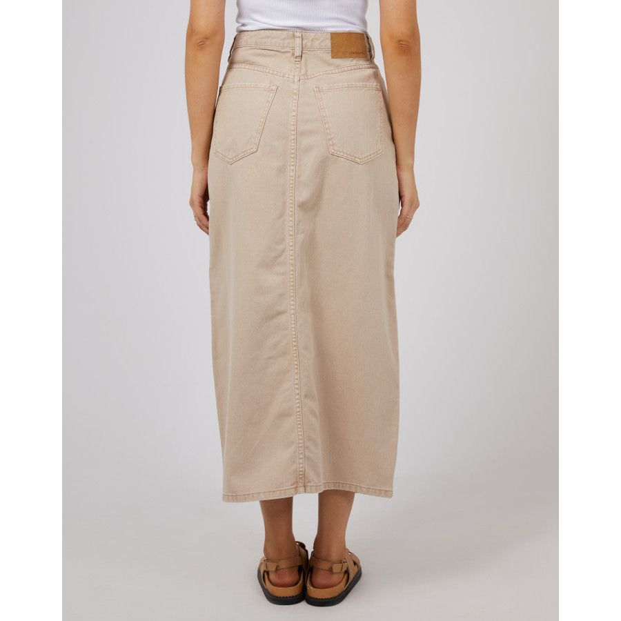 PIA MAXI SKIRT - BEIGE