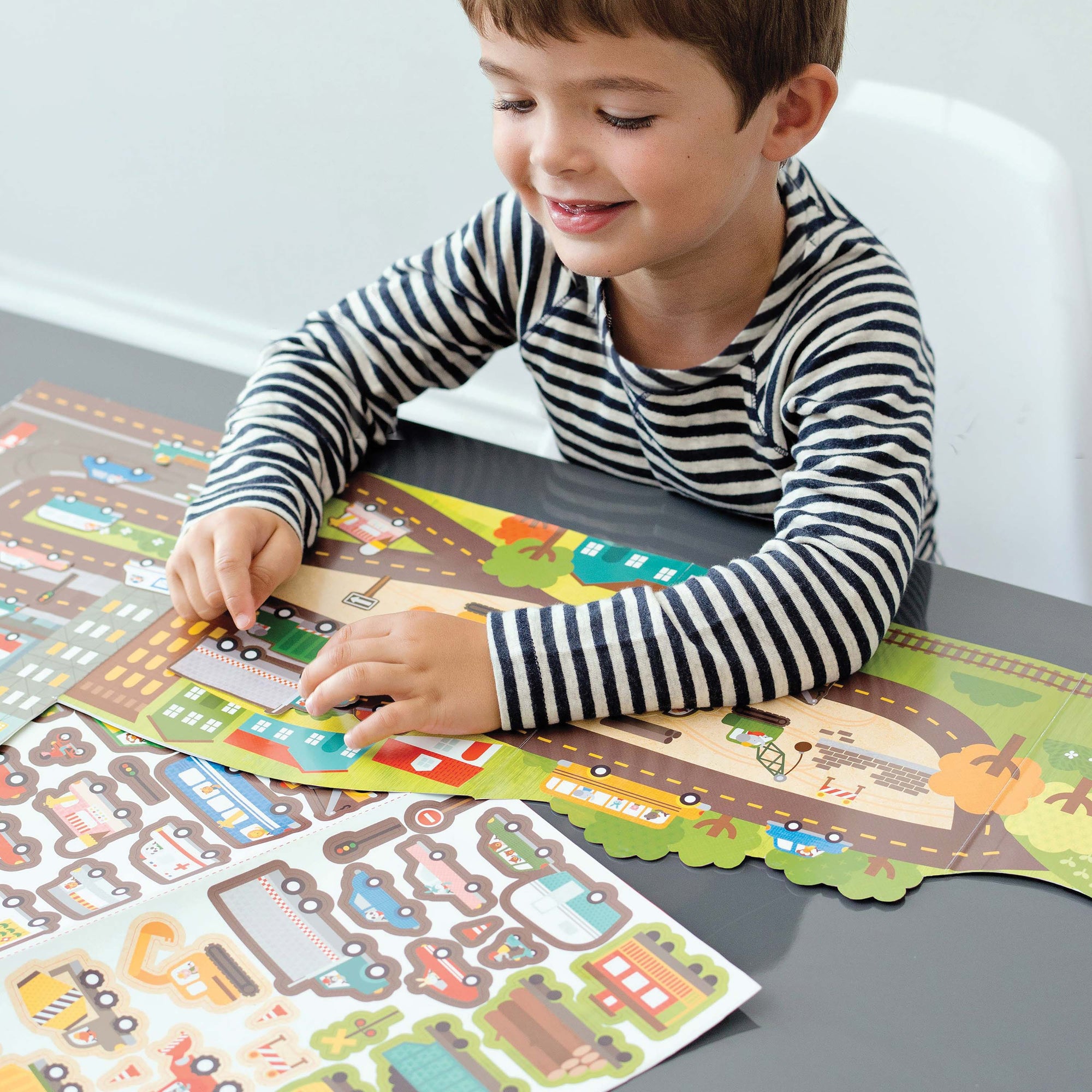 Sticker Activity Set ­ Roads + Rail