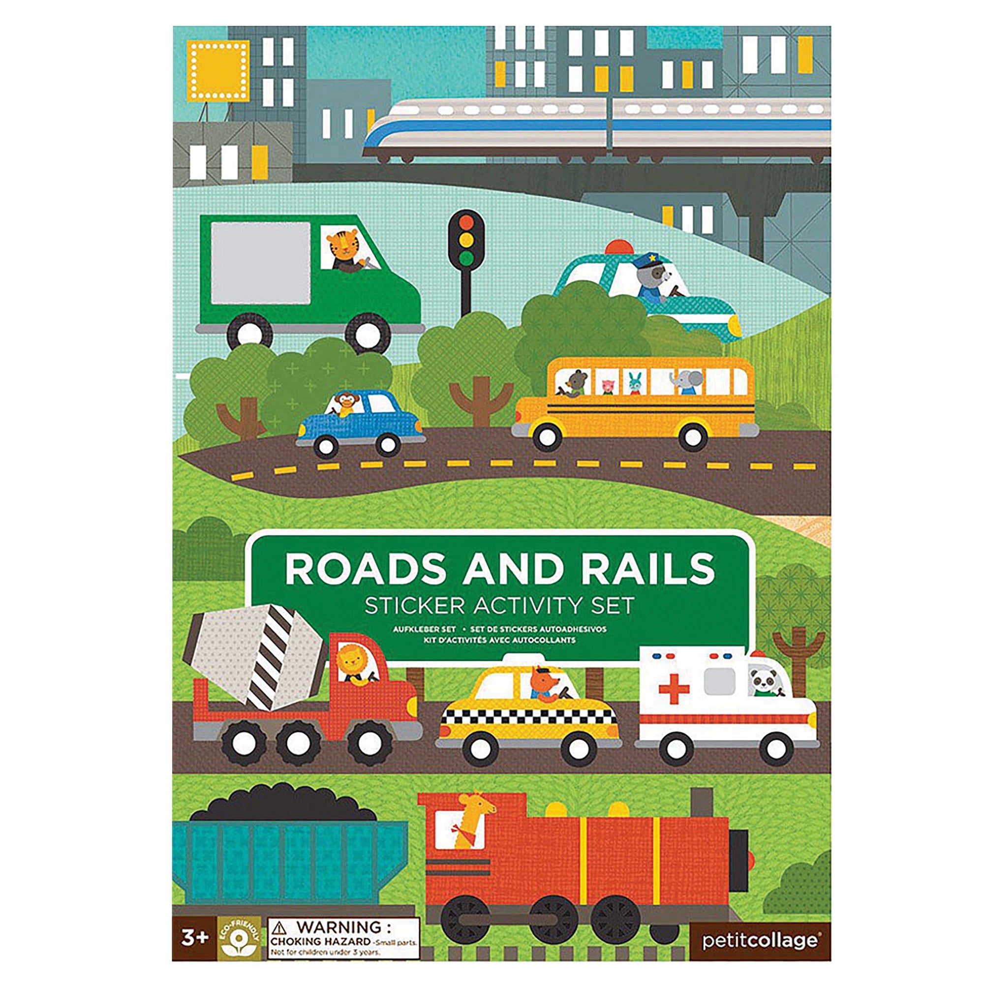 Sticker Activity Set ­ Roads + Rail