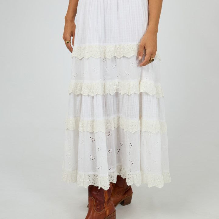 RAIN MAXI SKIRT