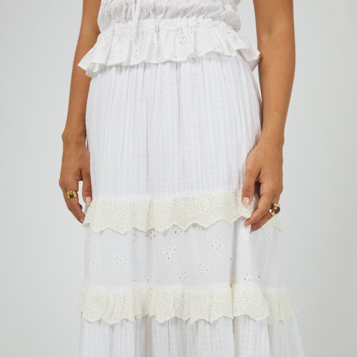RAIN MAXI SKIRT