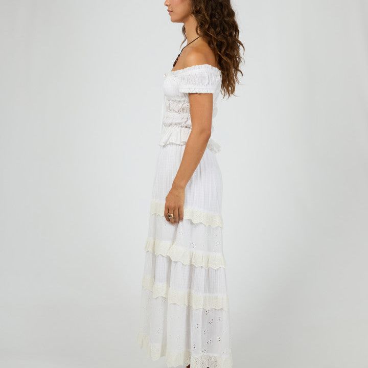 RAIN MAXI SKIRT