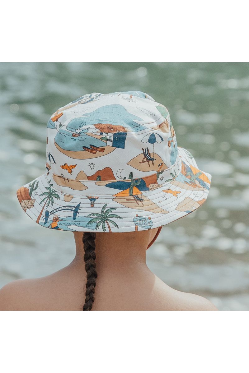 REVERSIBLE BUCKET HAT Paradise