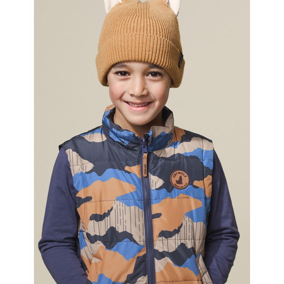 REVERSIBLE VEST - Camo Mountain