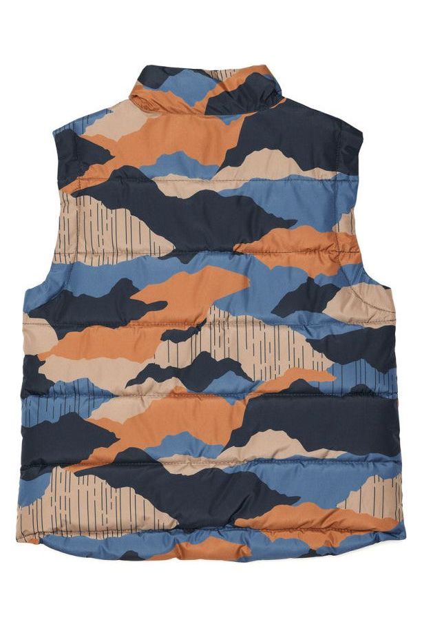 REVERSIBLE VEST - Camo Mountain