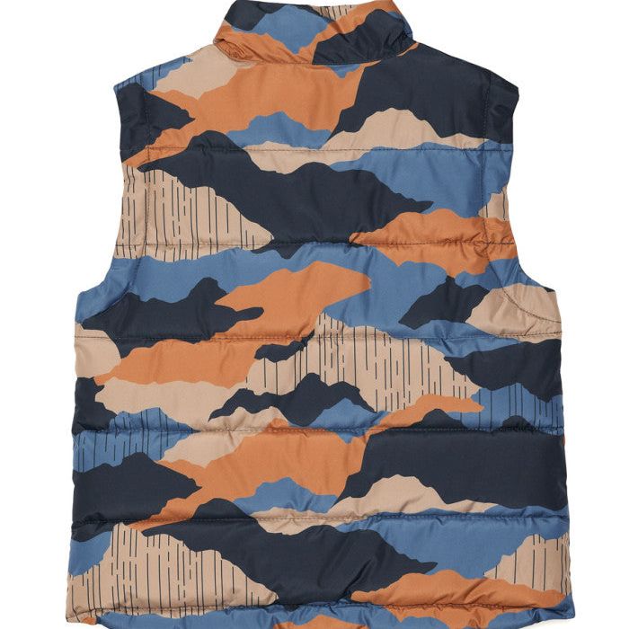 REVERSIBLE VEST - Camo Mountain