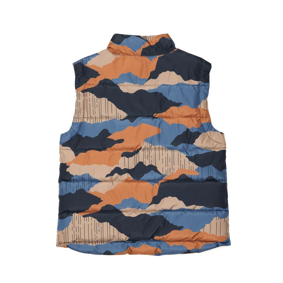 REVERSIBLE VEST - Camo Mountain