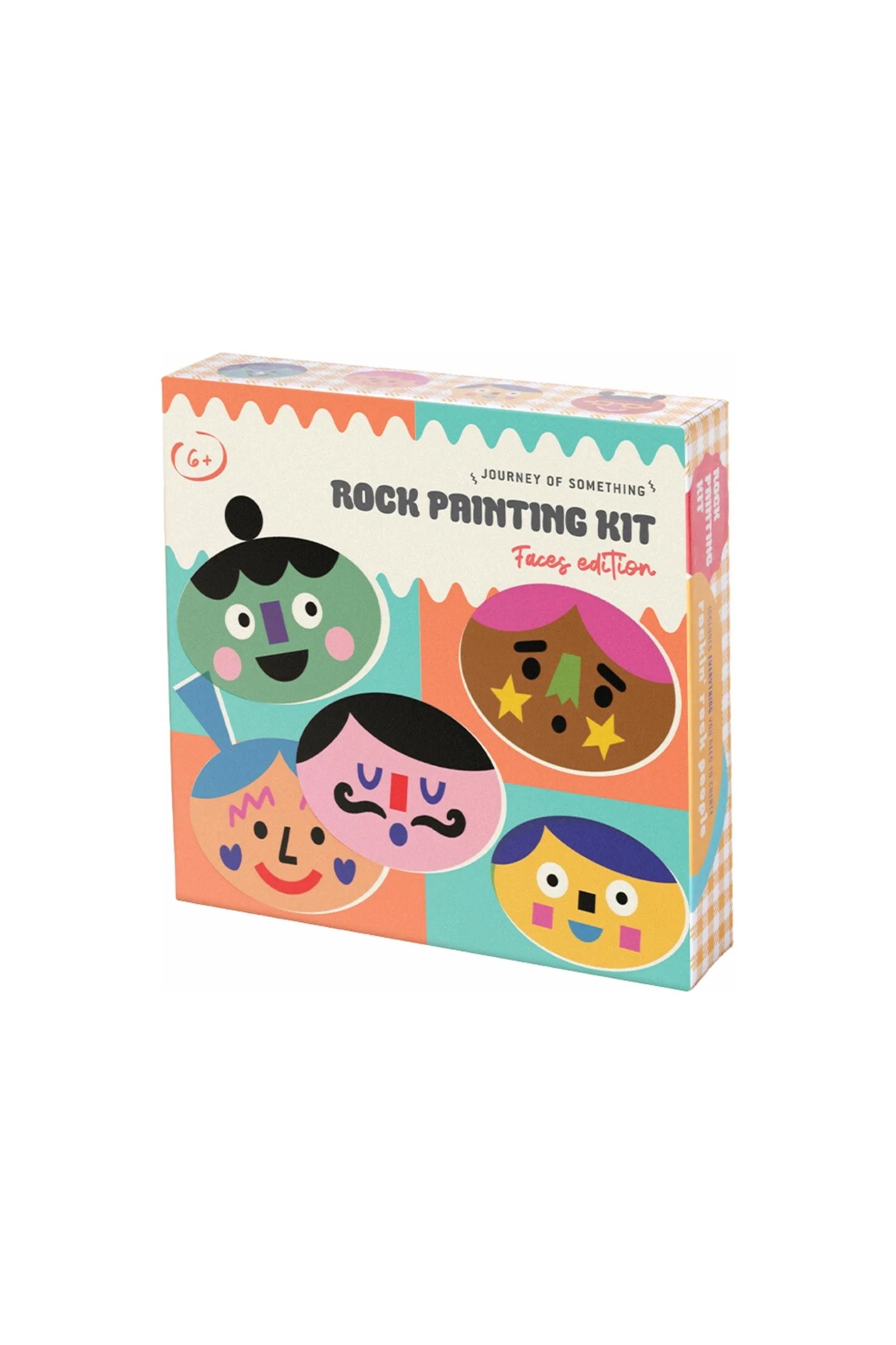 Kids Rock Painting Kit - Cool Faces