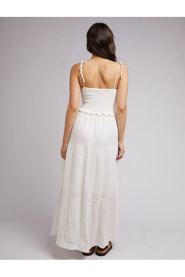 ROWIE MAXI DRESS - VINTAGE WHITE