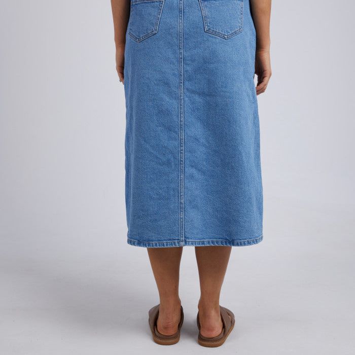 SCOUT MIDI SKIRT - LIGHT BLUE