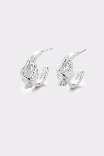 Edie Hoop - Silver