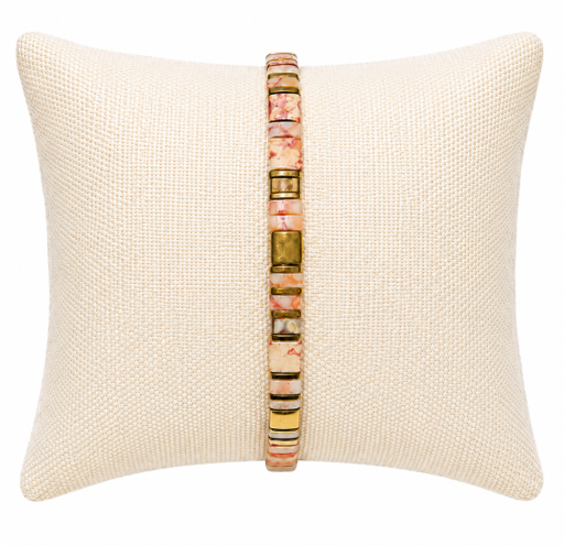 Tile bracelet - Rose