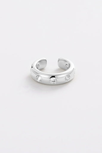 Rhi Ear Cuff - Silver