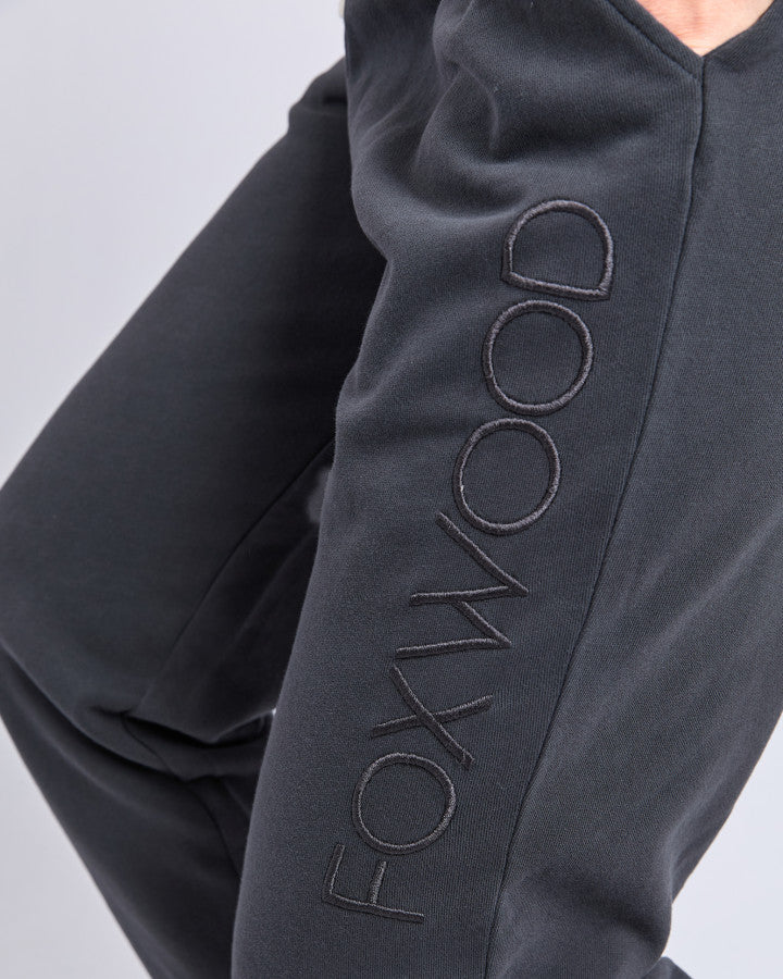 SIMPLIFIED TRACK PANT - DARK CHARCOAL