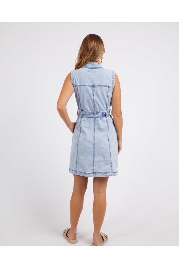 TALBERT DRESS - LIGHT BLUE DENIM
