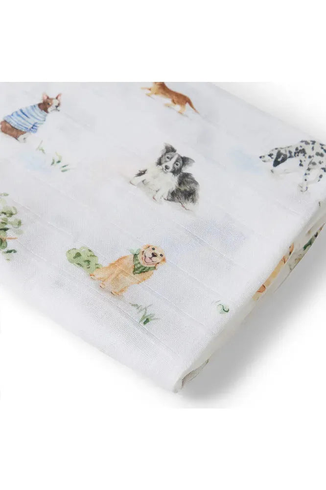 Dog Park Organic Muslin Wrap