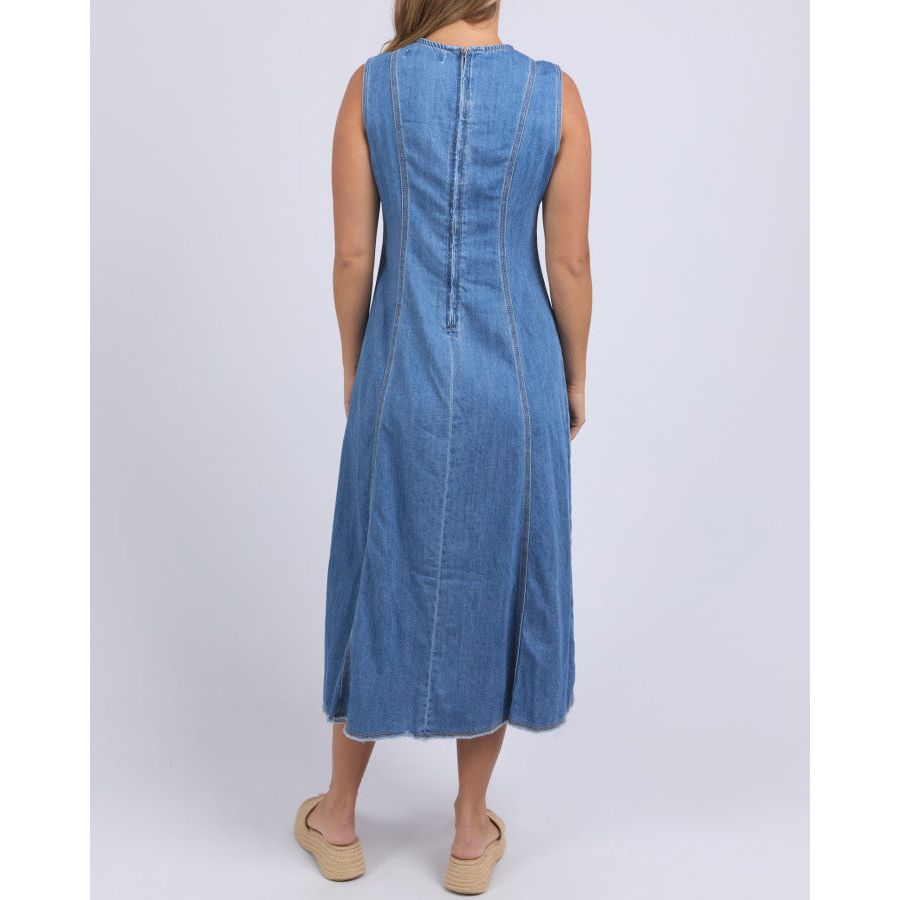 SOLENE DENIM DRESS