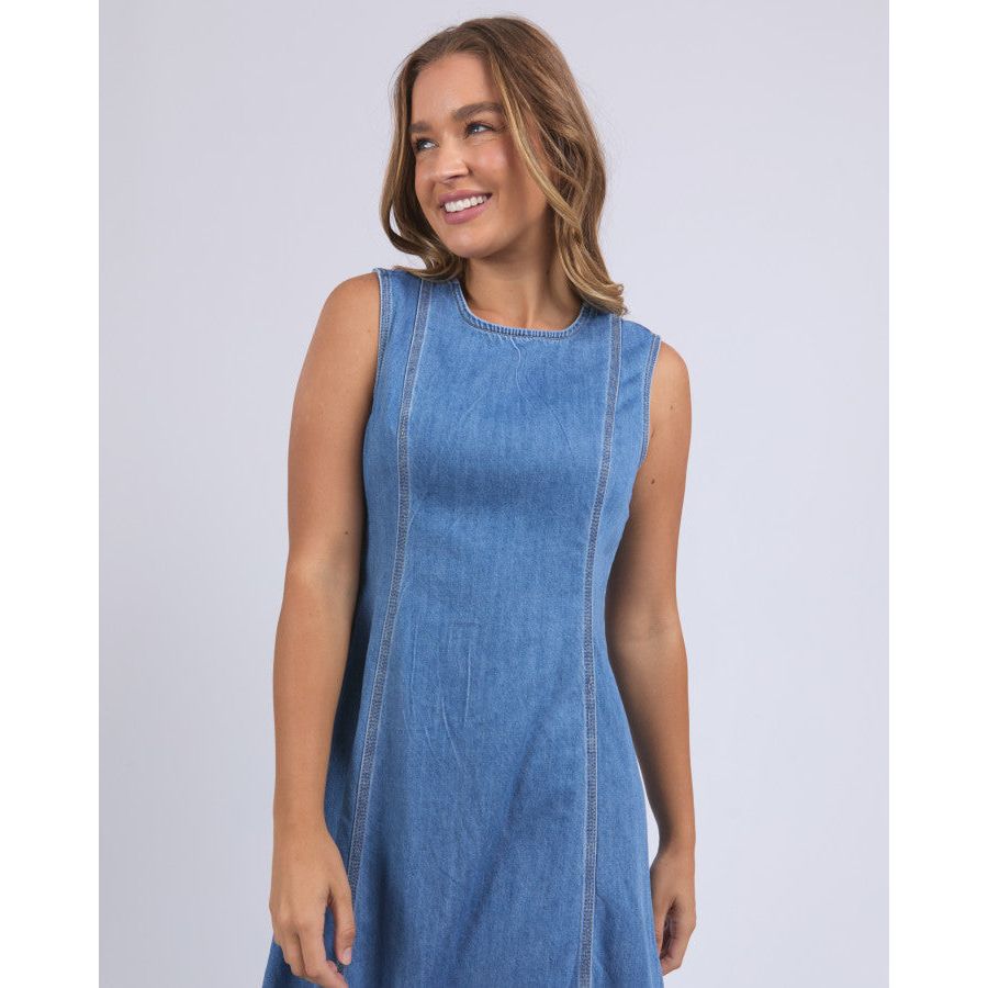 SOLENE DENIM DRESS