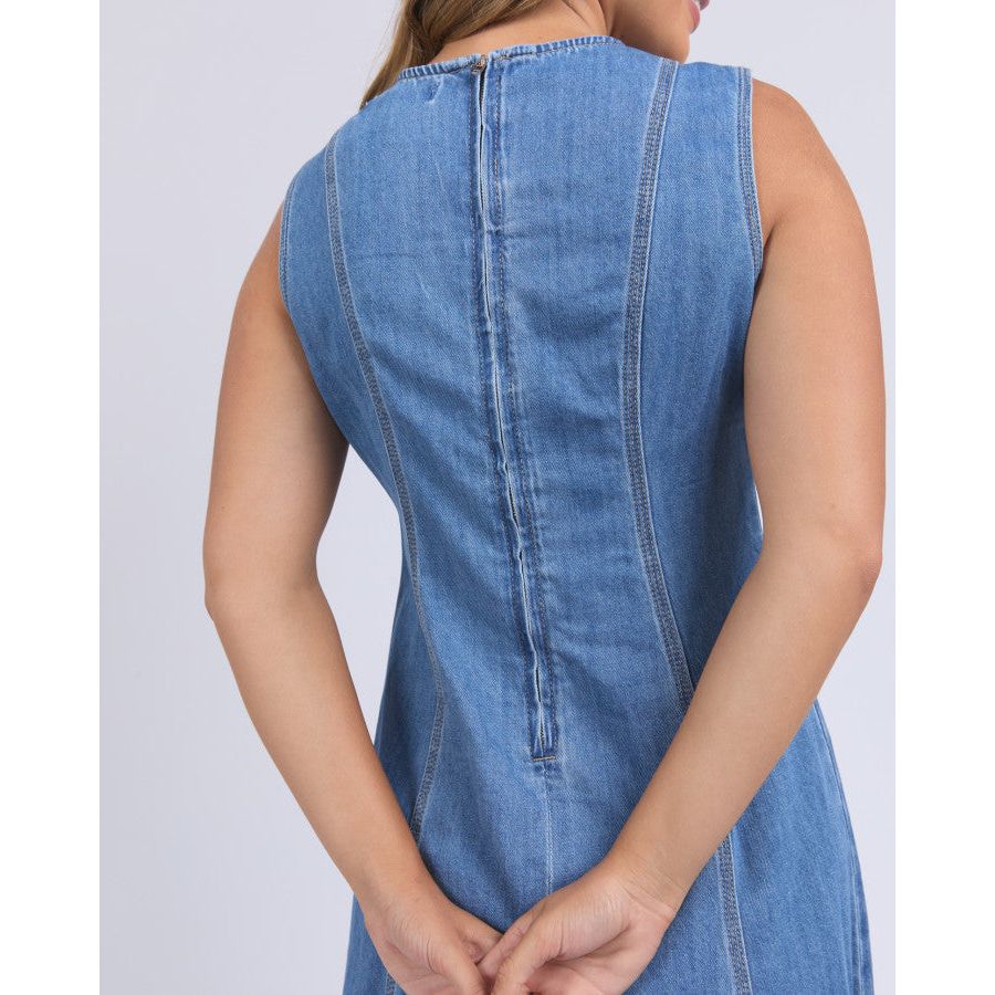 SOLENE DENIM DRESS