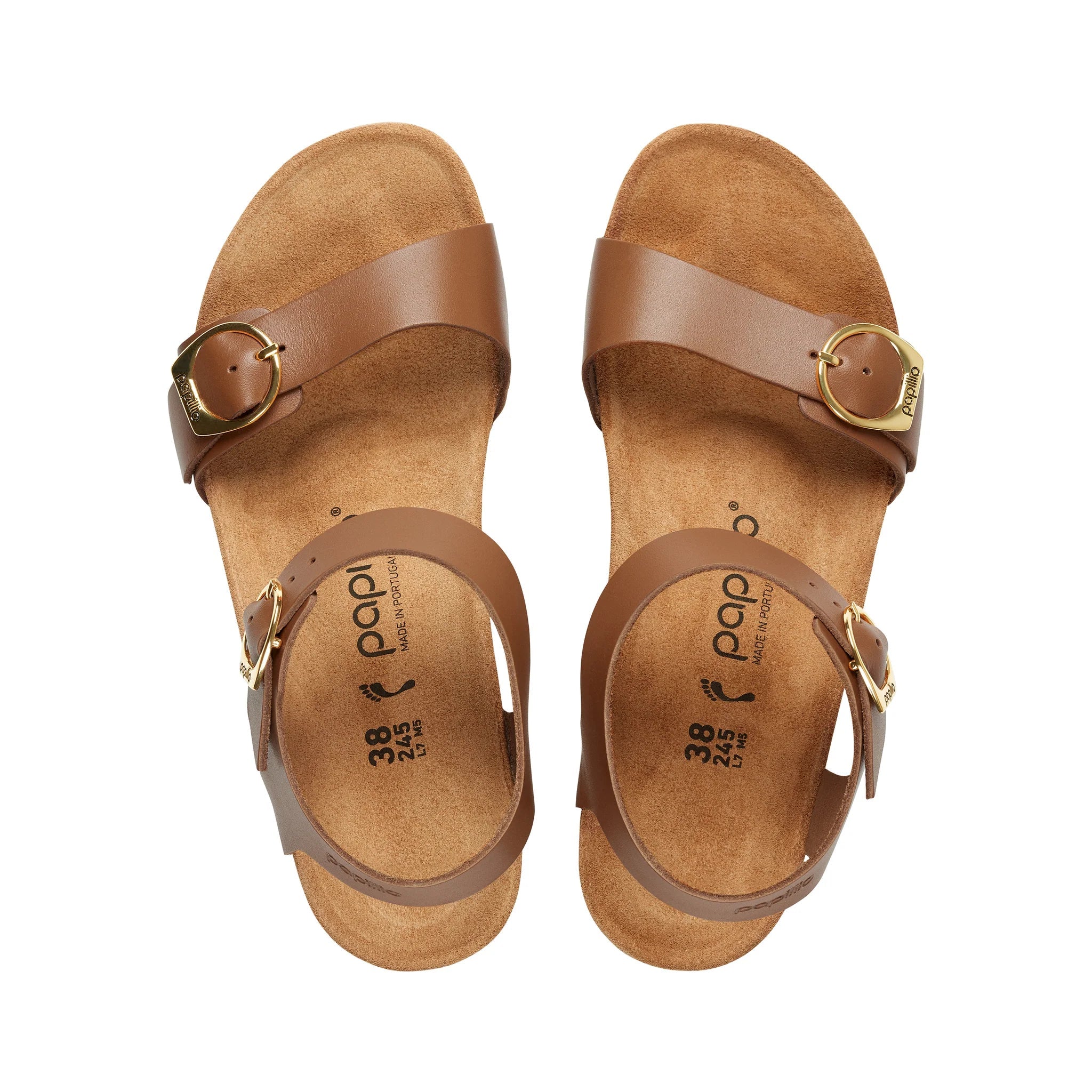 Solely - Ginger Brown Leather - Narrow